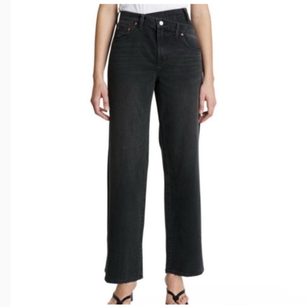 Pistola Cross Over Bobbie Wide Leg Jeans